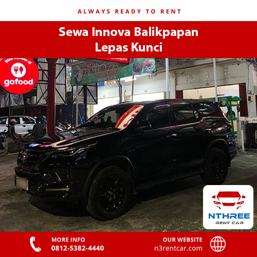 Sewa Innova Balikpapan Lepas Kunci