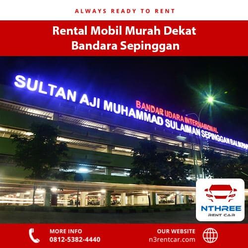 Rental Mobil Murah Dekat Bandara Sepinggan